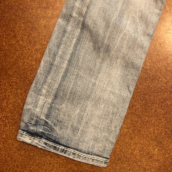 Rock Revival Baxter Slim Bootcut Jeans Sz 27 - Picture 11 of 16
